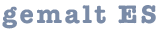 gemalt-ES.de Logo